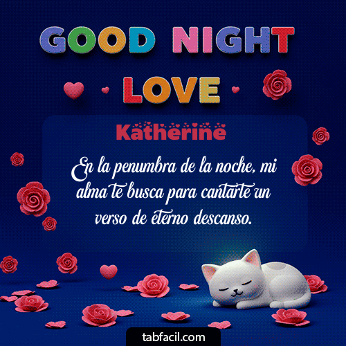 Buenas Noches Katherine GIF