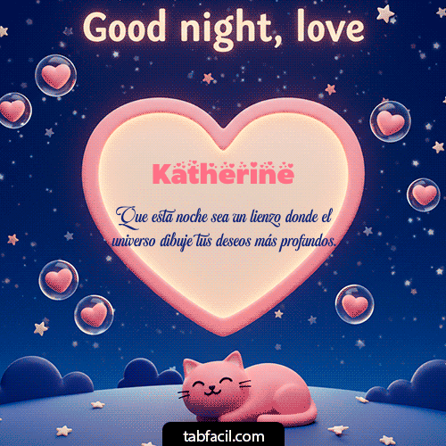 Buenas Noches Katherine GIF