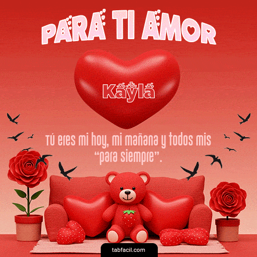 Feliz Dia Amor Kayla GIF