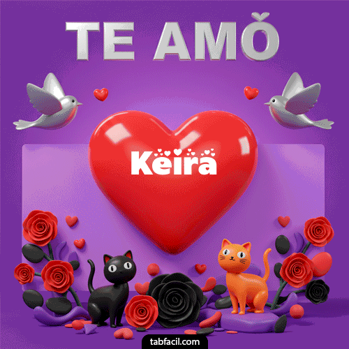 GIF de Keira - Te Amo!!!