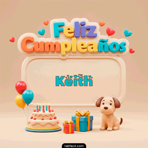 GIF de Keith - 🎂 Feliz Cumpleaños
