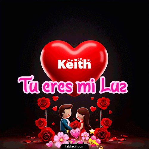 GIF de Keith - Tú eres mi luz