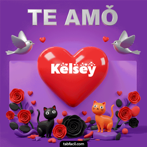 GIF de Kelsey - Te Amo!!!