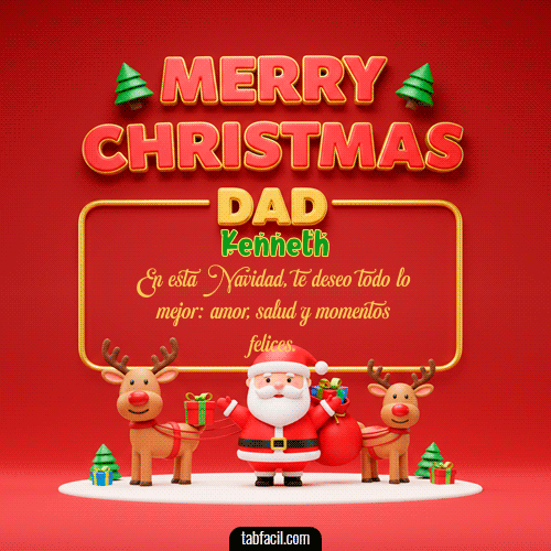 Feliz Navidad Kenneth GIF