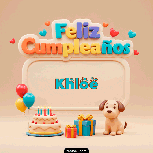 GIF de Khloe - 🎂 Feliz Cumpleaños