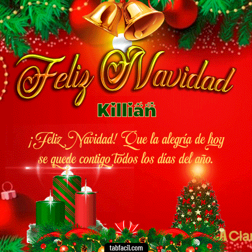 Feliz Navidad Killian GIF