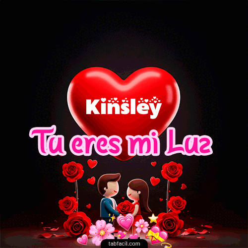 GIF de Kinsley - Tú eres mi luz