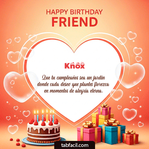 Feliz Cumpleaños Knox GIF
