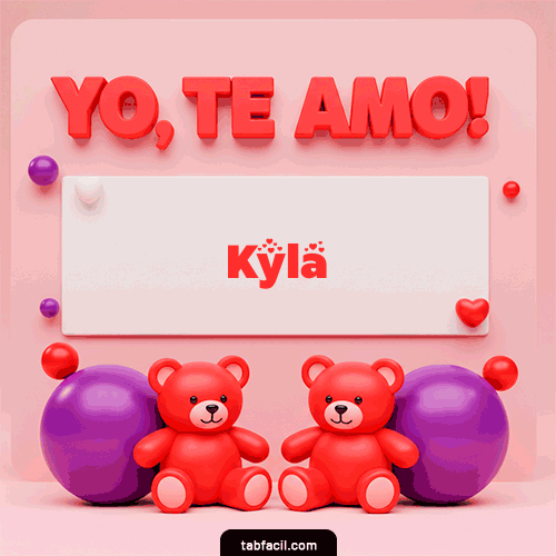 GIF de Kyla - Te Amo