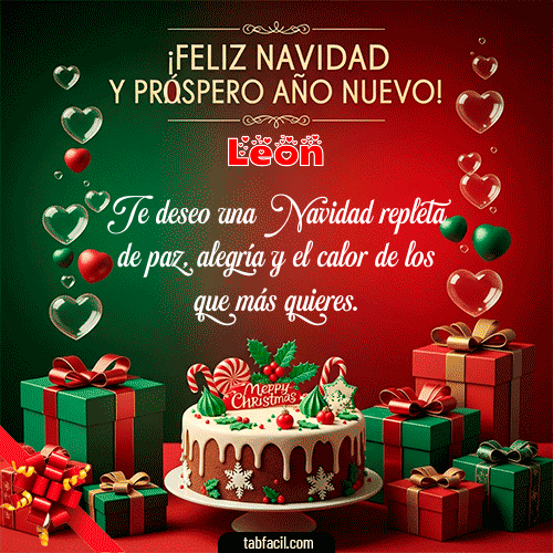 Ver GIF de Feliz Navidad y Próspero Año Nuevo GIF de Leon - Feliz Navidad y Próspero Año Nuevo