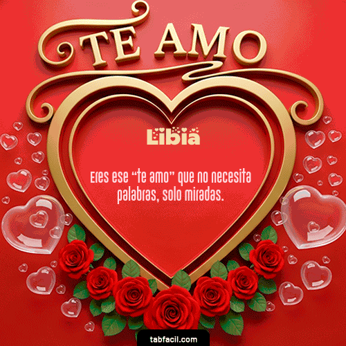 Feliz Dia Amor Libia GIF