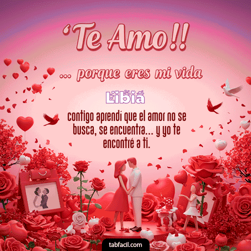 Feliz Dia Amor Libia GIF