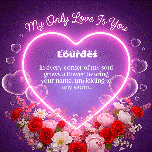 GIF de Lourdes - My Only Love