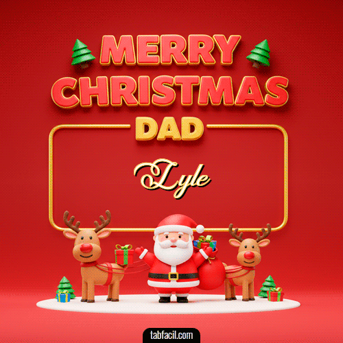 Ver GIF de Merry Christmas DAD GIF de Lyle - Merry Christmas DAD