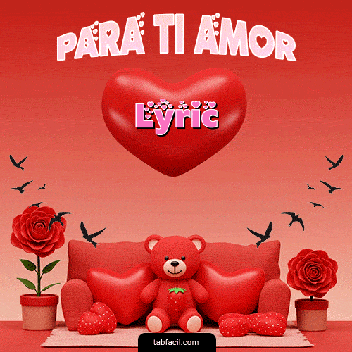 GIF de Lyric - Para tí amor