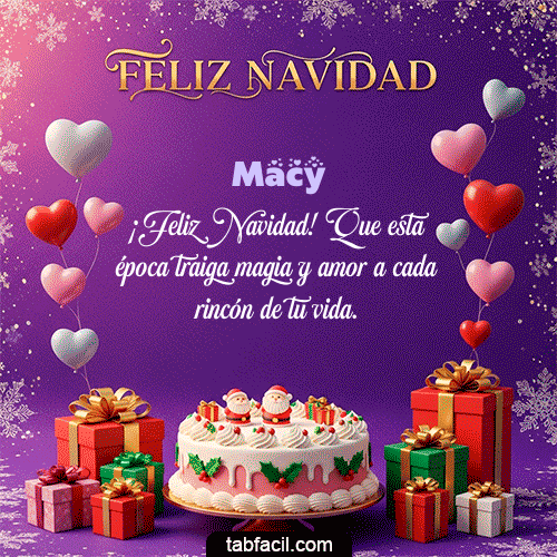 Feliz Navidad Macy GIF