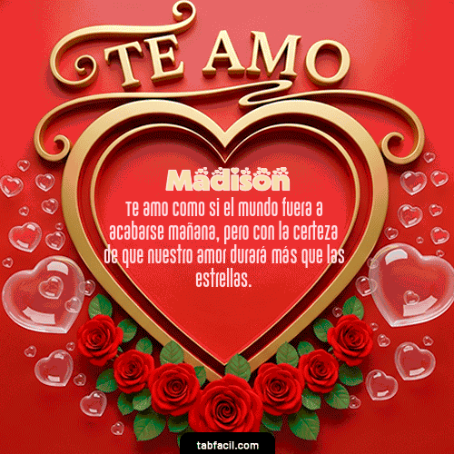 Feliz Dia Amor Madison GIF
