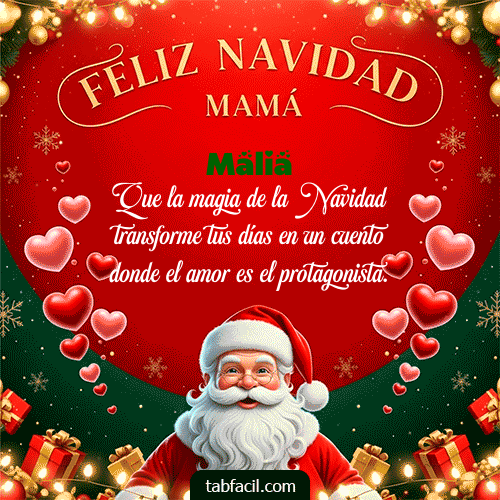 Ver GIF de Feliz Navidad Mamá GIF de Malia - Feliz Navidad Mamá