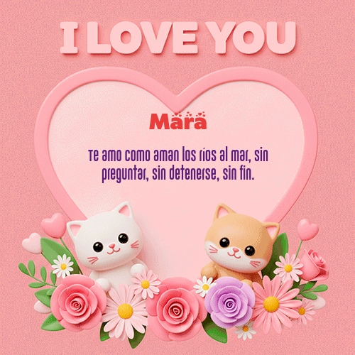 GIF de Mara - Te Amo!!!