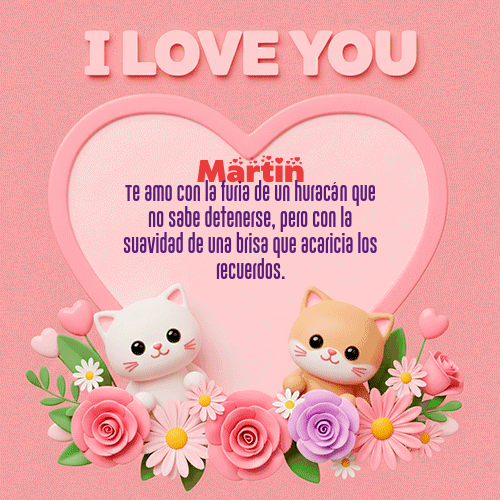 GIF de Martin - Te Amo!!!