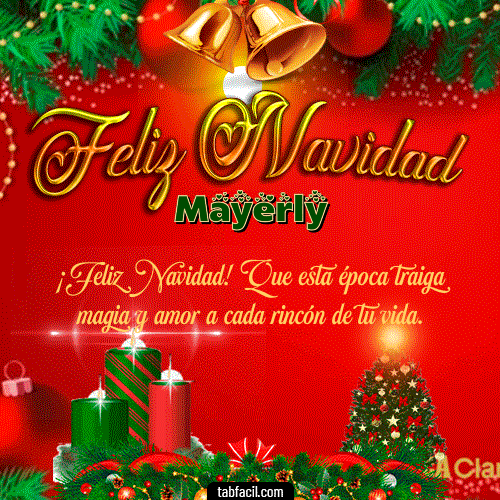 Feliz Navidad Mayerly GIF