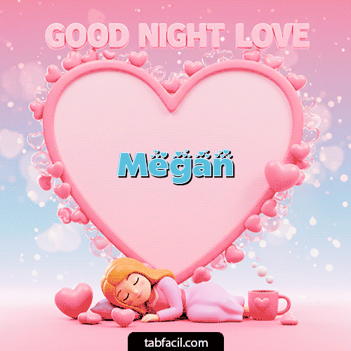 GIF de Megan - Good Night Love