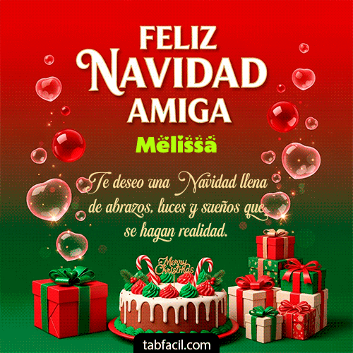 Ver GIF de Feliz Navidad Amiga GIF de Melissa - Feliz Navidad Amiga