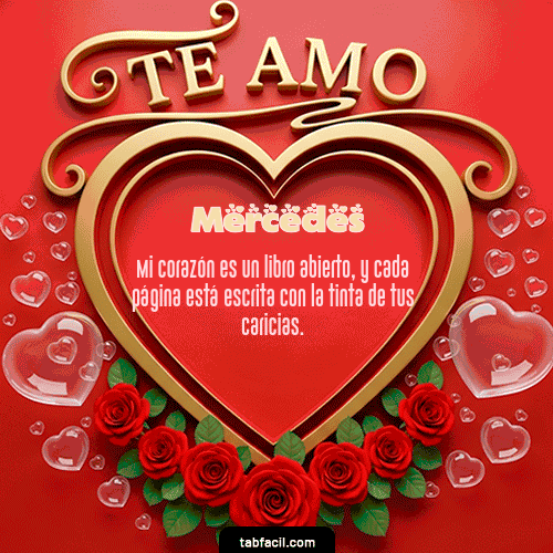 GIF de Mercedes - Te Amo