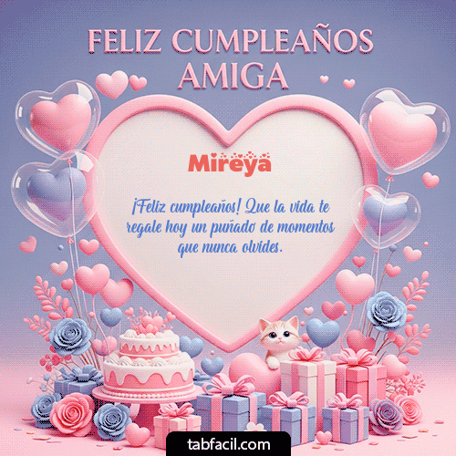 Feliz Cumpleaños Mireya GIF