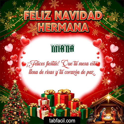 Feliz Navidad Mirna GIF