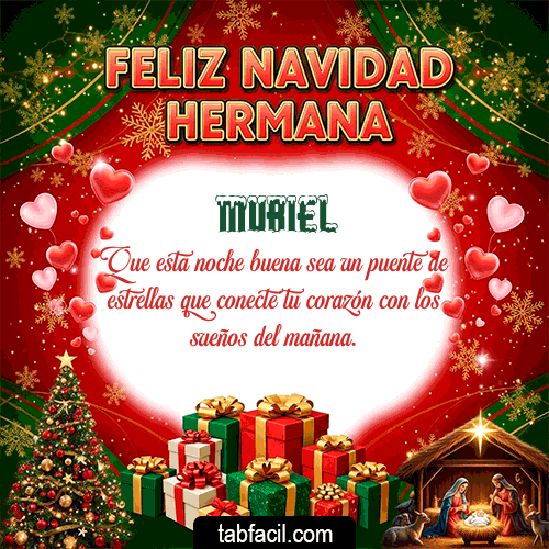 Ver GIF de Feliz Navidad Hermana GIF de Muriel - Feliz Navidad Hermana