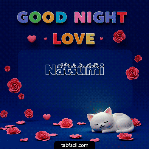 GIF de Natsumi - Buenas Noches Hada