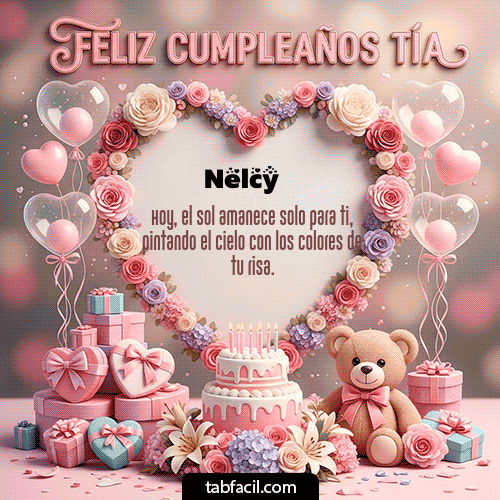 Feliz Cumpleaños Nelcy GIF