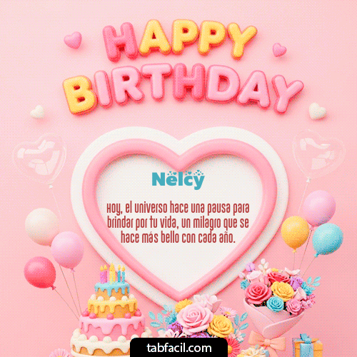 Feliz Cumpleaños Nelcy GIF