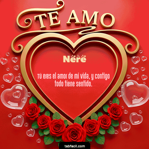 Feliz Dia Amor Nere GIF