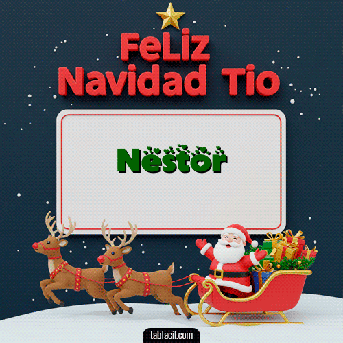 GIF de Nestor - Feliz Navidad Tío
