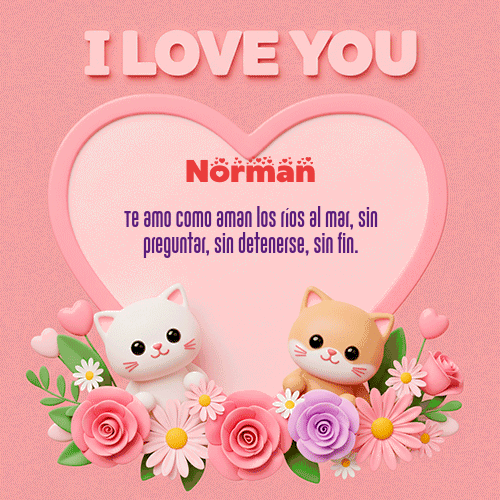 Feliz Dia Amor Norman GIF