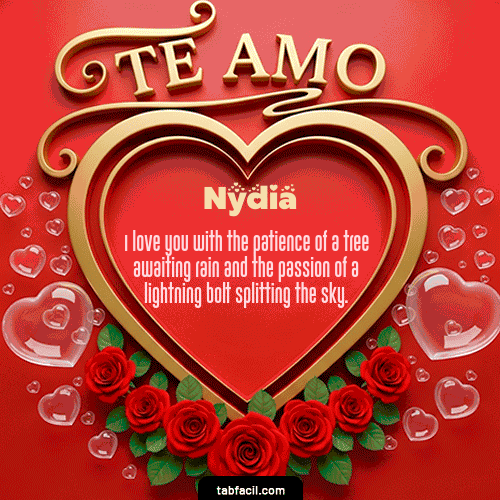 Feliz Dia Amor Nydia GIF