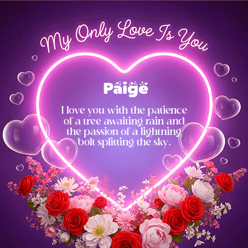 GIF de Paige - My Only Love