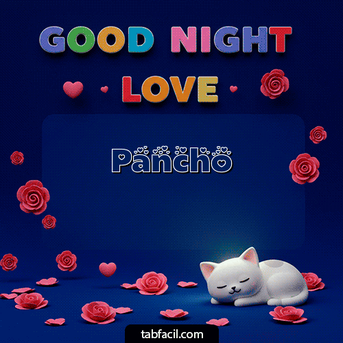 Buenas Noches Pancho GIF