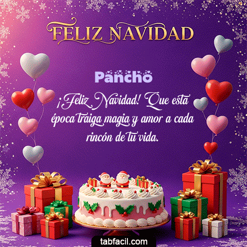 Feliz Navidad Pancho GIF