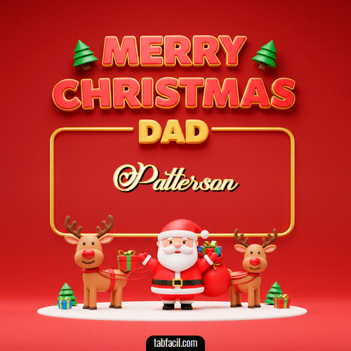Feliz Navidad Patterson GIF