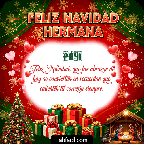 Feliz Navidad Payi GIF