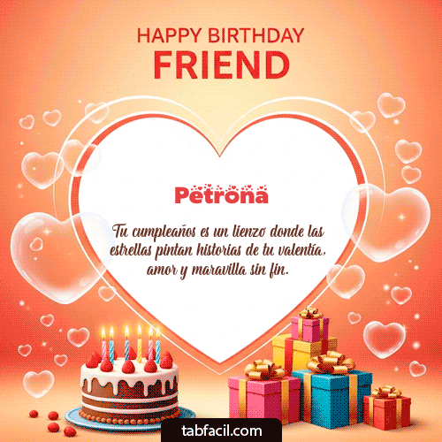 Feliz Cumpleaños Petrona GIF