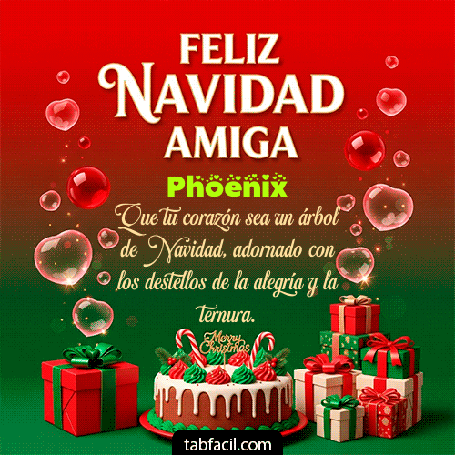 Ver GIF de Feliz Navidad Amiga GIF de Phoenix - Feliz Navidad Amiga