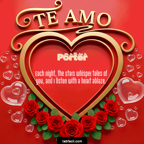 Feliz Dia Amor Porter GIF