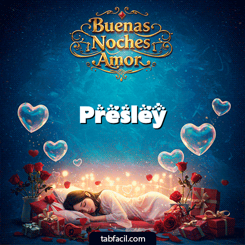 Buenas Noches Presley GIF