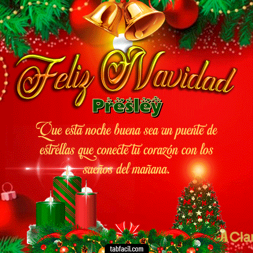 Feliz Navidad Presley GIF