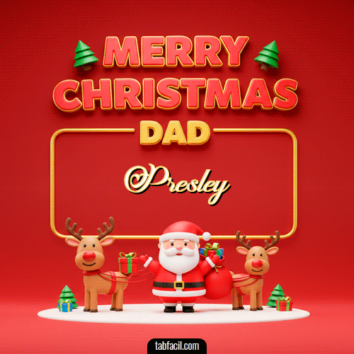 Feliz Navidad Presley GIF