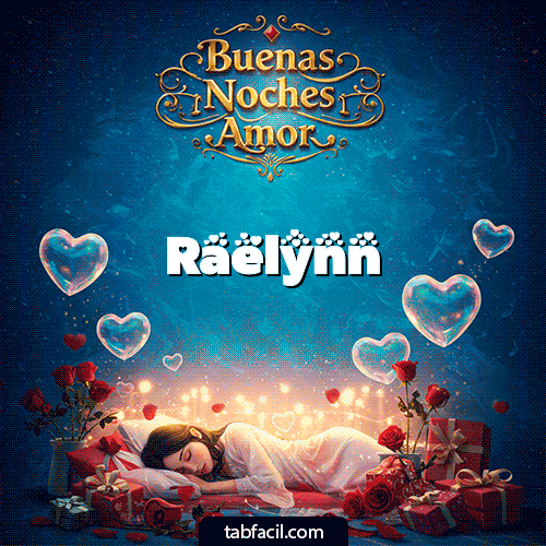 GIF de Raelynn - Buenas Noches Angel Luna Hada